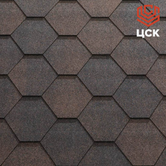 Битумная черепица Katepal Jazzy Коричневый