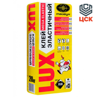 Клей для плитки Тайфун LUX Эластичный (25кг)