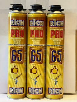 Пена монтажная Rich Pro 65 универсальная всесезонная 750 мл